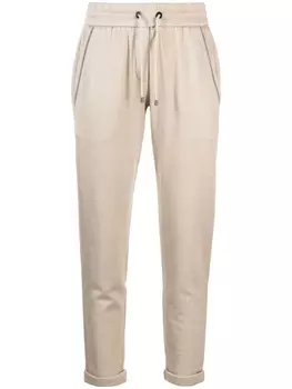 Brunello Cucinelli спортивные брюки, нейтральный цвет