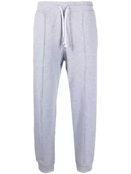 Brunello Cucinelli спортивные брюки с кулиской, серый