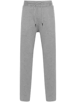 Brunello Cucinelli спортивные брюки с логотипом, серый