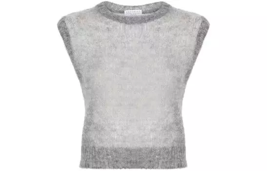 Brunello Cucinelli SS24 Джемпер женский серый