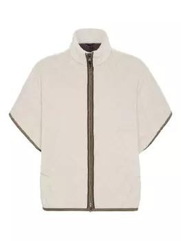 Brunello Cucinelli стеганая куртка, нейтральный
