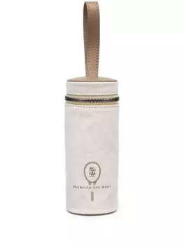 Brunello Cucinelli сумка с вышивкой, белый