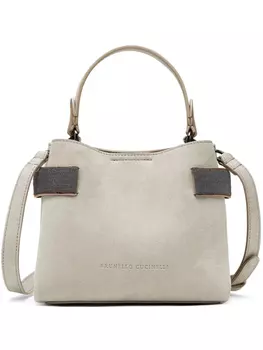 Brunello Cucinelli сумка-тоут Essence, нейтральный