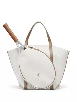 Brunello Cucinelli сумка-тоут из канваса, белый