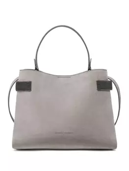 Brunello Cucinelli сумка-тоут с декором Monili, серый