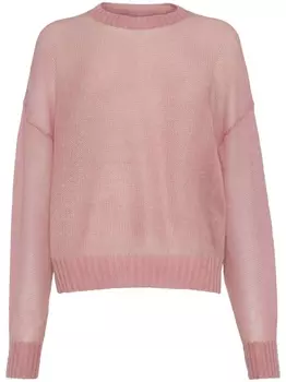 Brunello Cucinelli свитер с декором Monili, розовый