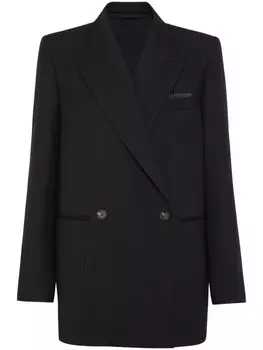 Brunello Cucinelli тканая шерстяная куртка, черный