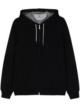 Brunello Cucinelli толстовка с длинным рукавом, черный