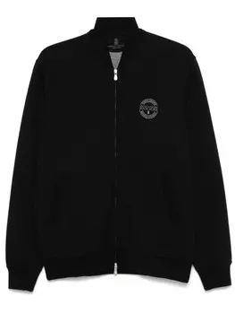 Brunello Cucinelli толстовка с логотипом, черный