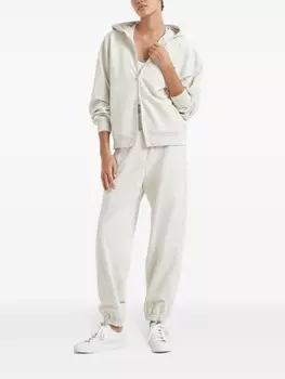 Brunello Cucinelli топ с декором Monili, белый