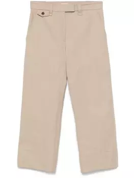 Brunello Cucinelli твиловые брюки, нейтральный