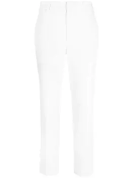 Brunello Cucinelli укороченные брюки, белый