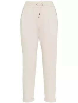 Brunello Cucinelli укороченные брюки, нейтральный цвет