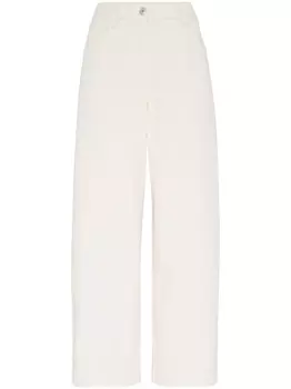 Brunello Cucinelli укороченные брюки, нейтральный цвет