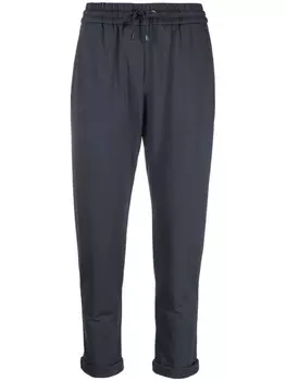 Brunello Cucinelli укороченные брюки, синий