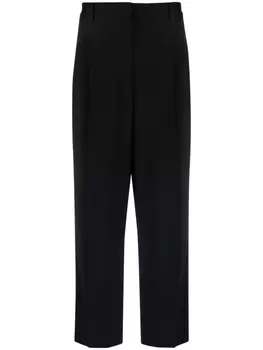 Brunello Cucinelli укороченные зауженные брюки, черный