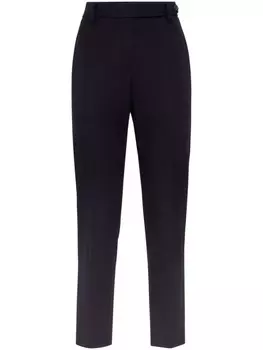 Brunello Cucinelli узкие брюки строгого кроя, синий