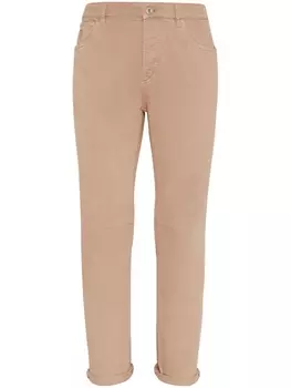 Brunello Cucinelli зауженные брюки, нейтральный цвет
