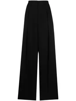 Brunello Cucinelli зауженные брюки с завышенной талией, черный
