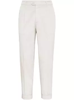 Brunello Cucinelli зауженные брюки, синий