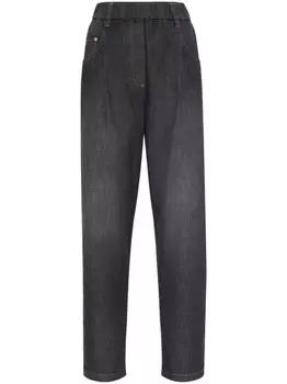 Brunello Cucinelli зауженные джинсы, черный