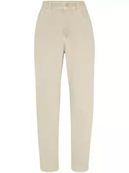 Brunello Cucinelli зауженные джинсы, нейтральный
