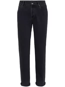Brunello Cucinelli зауженные джинсы, синий