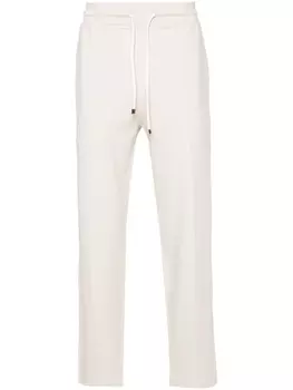 Brunello Cucinelli зауженные спортивные брюки, нейтральный цвет