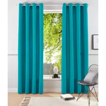 Bruno Banani Гардина «Лаган», (2 шт.), цвет petrol