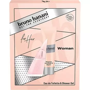Bruno Banani Woman Eau De Toilette 30ml And Shower Gel 50ml Gift Pack
