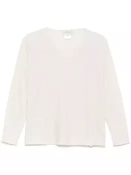 Bruno Manetti футболка с V-образным вырезом, нейтральный