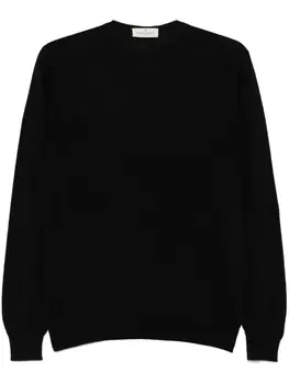 Bruno Manetti свитер тонкой вязки, черный