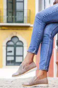 Брусчатка Женские широкие туфли Легкие повседневные слипоны Pavers