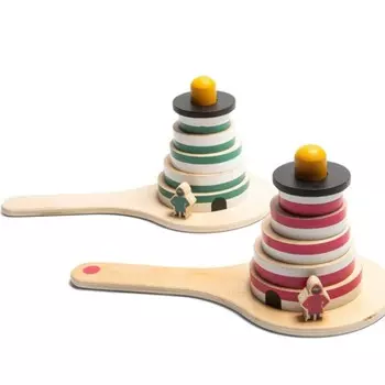 BS Toys Деревянная аркадная игра Гонка хранителей маяка