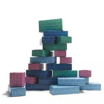 BS Toys, мега картонные блоки