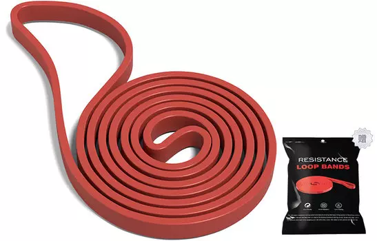 Bseleon Натяжной пояс для йоги, Черный 2080 мм*22 мм 25–65 фунтов