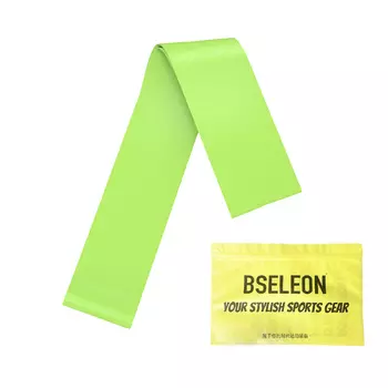 Bseleon Натяжной пояс для йоги, Черный - 30 фунтов