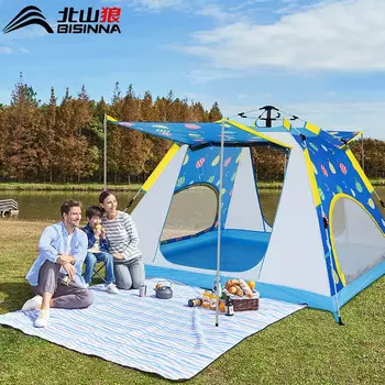 BSWolf (Bisinna) автоматическая палатка на воздушном шаре ZL044 [с просветом] палатка для отдыха в парке