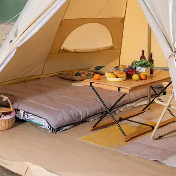 BSWolf Cloud Top палатка открытый портативный кемпинг утолщенный непромокаемый 5-8 человек 4*4 метра хлопковая модель