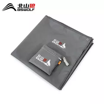 BSWolf коврик для пикника водонепроницаемый коврик Оксфорд для кемпинга влагостойкий коврик 220*180 серый