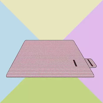 BSWolf на открытом воздухе для кемпинга, весенней прогулки, износостойкий коврик из ткани Оксфорд, влагостойкий коврик для нескольких человек, расширенный водонепроницаемый коврик для пикника CL014