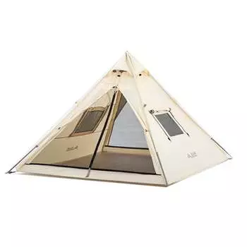 BSWolf Открытый Портативный Тент Кемпинг Пирамида Палатка-Серый Белый