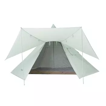 BSWolf палатка-пирамида для кемпинга, пикника, индийского двухслойного зонтика, портативные принадлежности для кемпинга, зеленый, сосновый, зеленый