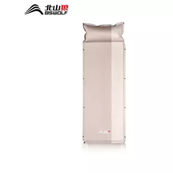 BSWolf уличный коврик коврик для кемпинга многоместный надувной матрас свет абрикос Q30066