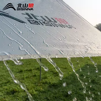 BSWolf виниловый навес для кемпинга, тент для кемпинга, пикника, солнцезащитное покрытие, тент-бабочка 520*440*240