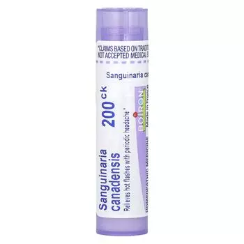 Буарон, Sanguinaria Canadensis 200 СК, около 80 гранул Boiron