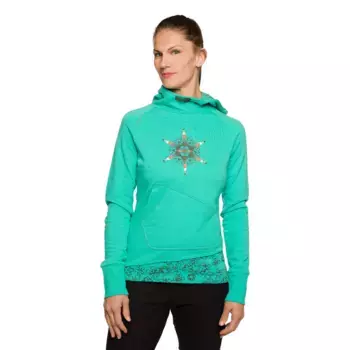 Bucegi Trangoworld Женская толстовка, зеленый