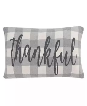 Будь благодарен Подушка Safavieh, серебряный