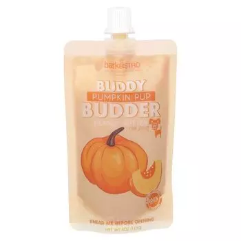 Buddy Budder, Арахисовое масло, для собак, тыквенный щенок, 40 унций (113 г) Bark Bistro