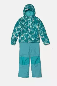 Buga Set детская куртка и комбинезон Columbia, бирюзовый